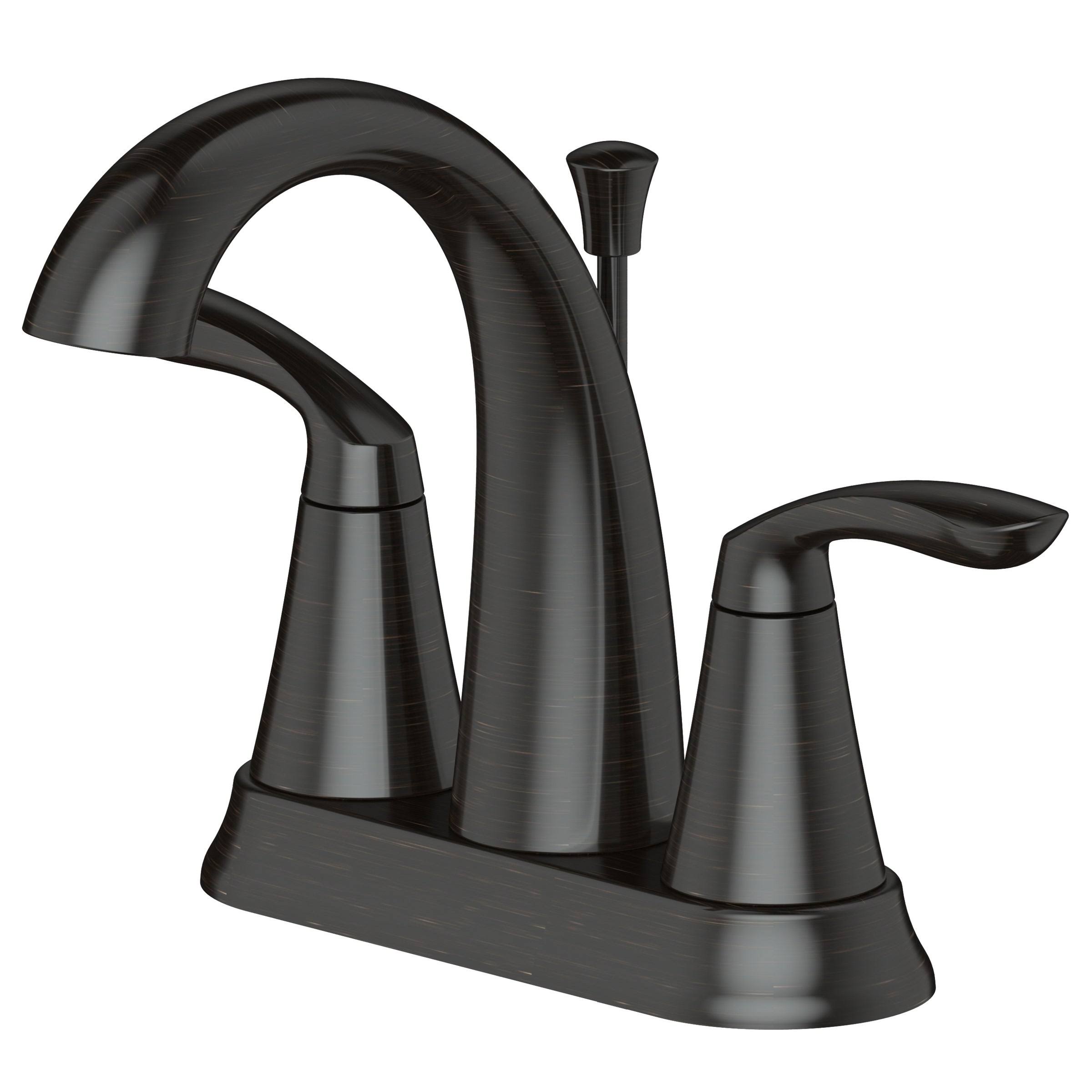 Centerset Bathroom Faucet with Drain Assembly J1327
