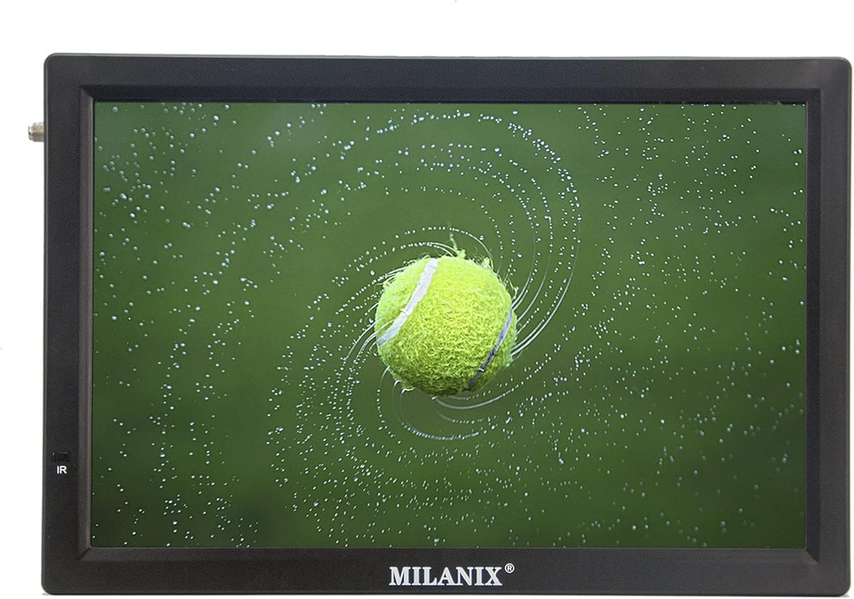 14.1 Portable Widescreen LED TV with HDMI, USB/SD Card Slot, and Remote Control B3286