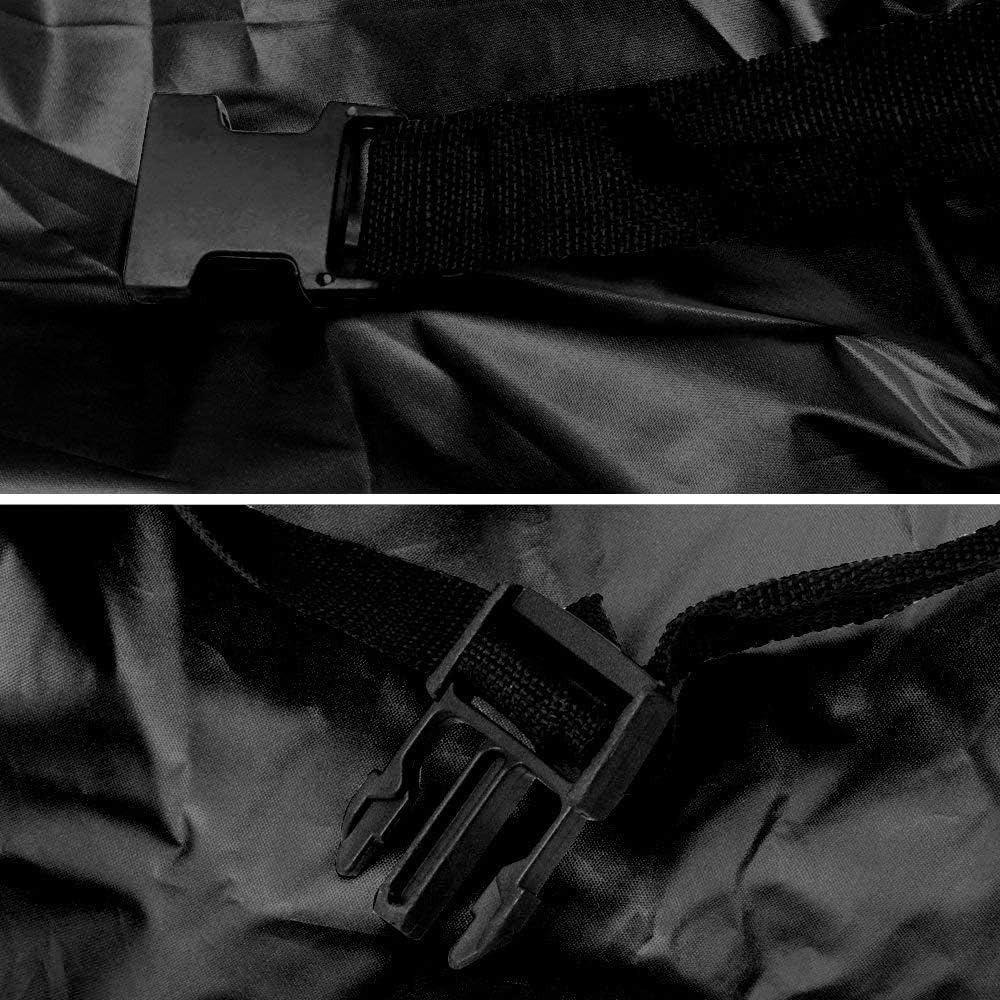 Jet Black Poly 210T Car Cover for Compact Sedans 176-185", Pack of 2 G25641