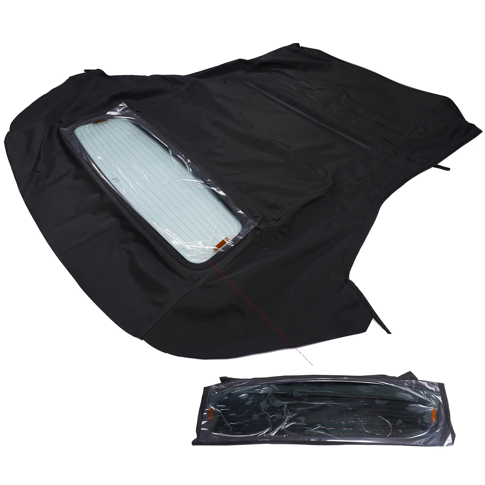 Black Convertible Top with Heated Glass Window I475448