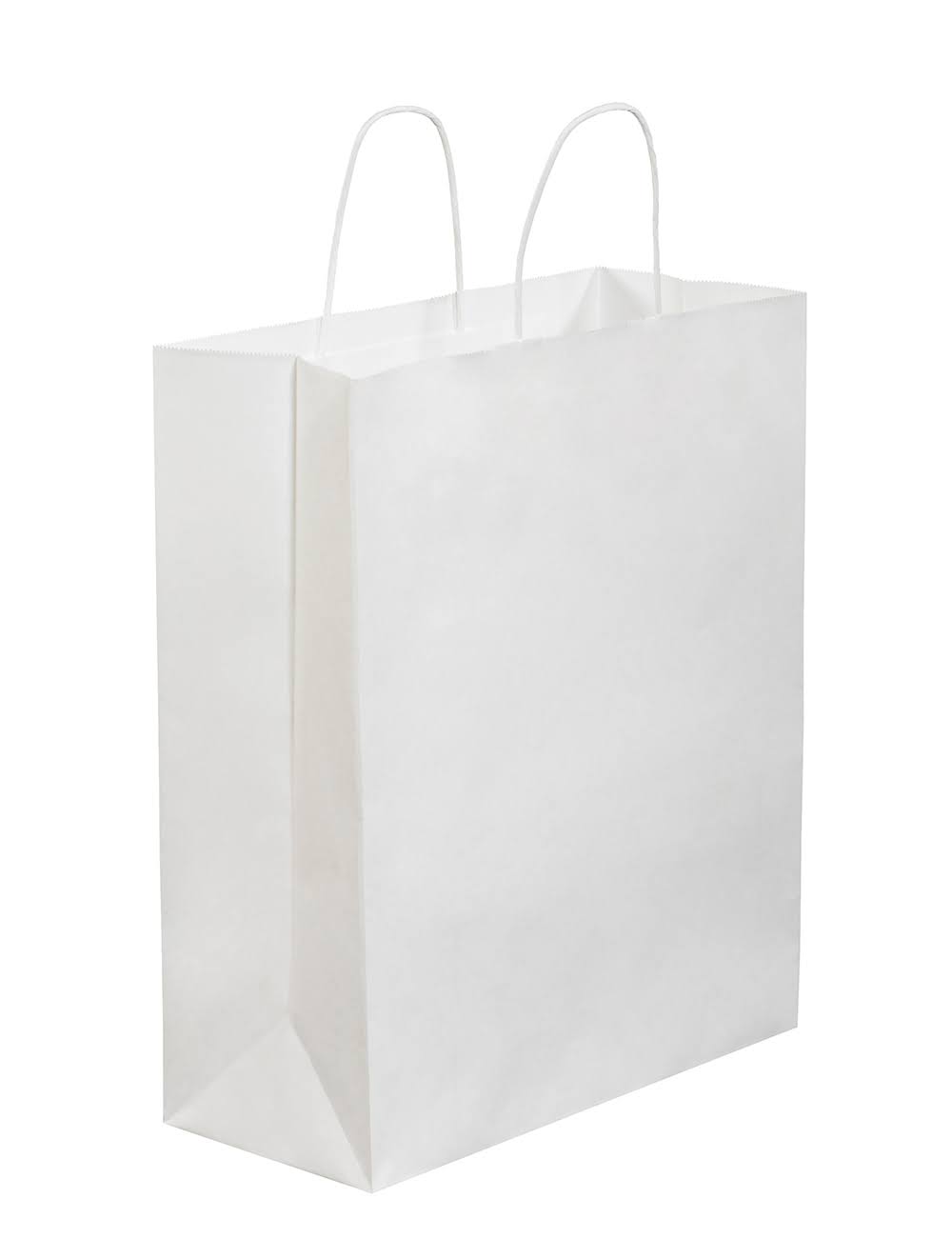White Paper Shopping Bags J526465
