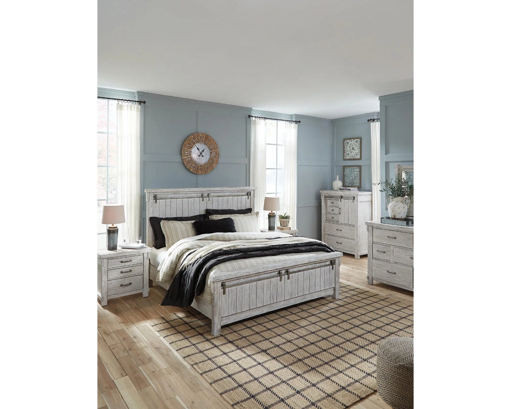 White Nightstand C48242