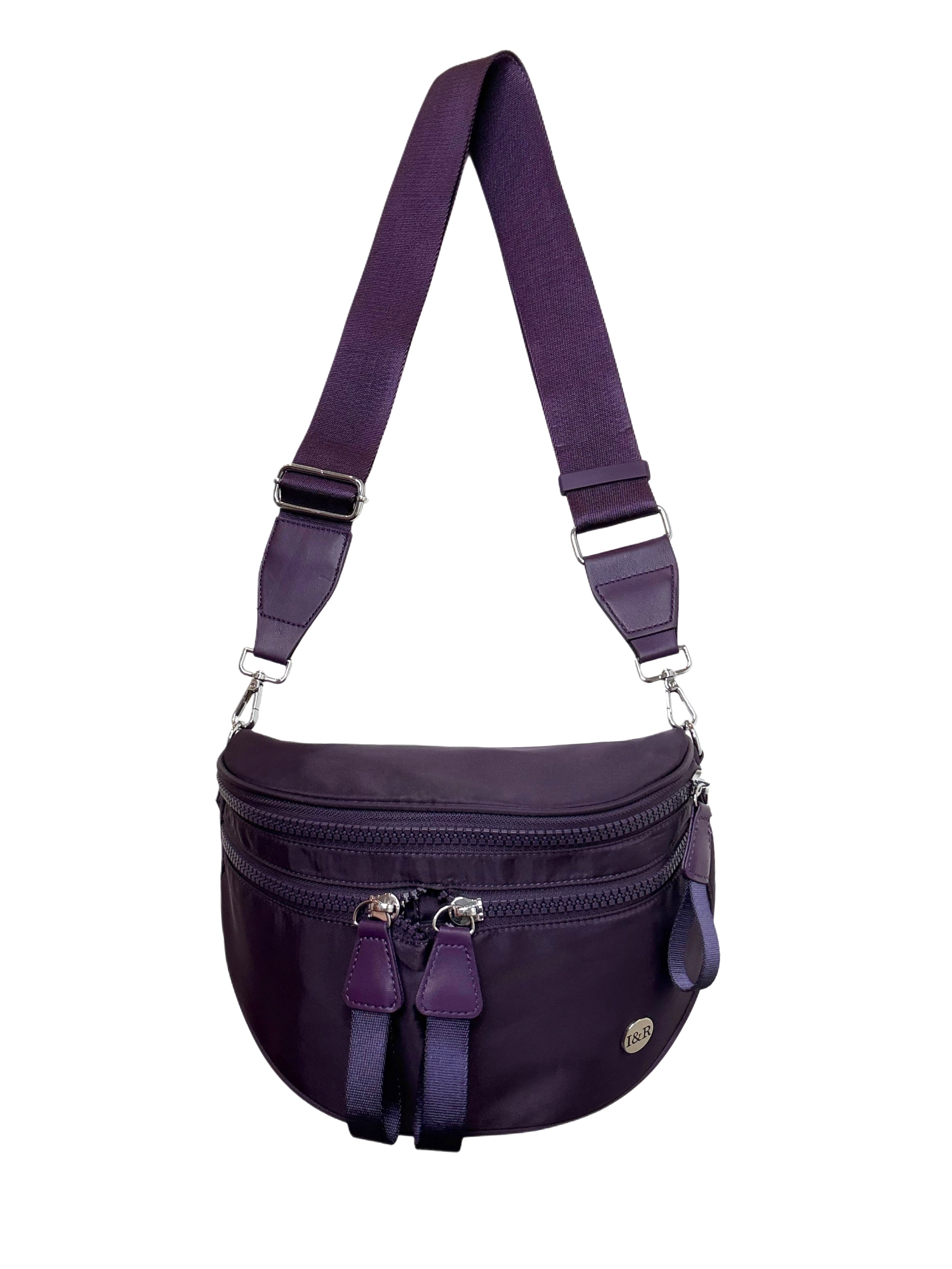 The Iris Best Version Crossbody Bag (#8061) Women's Fashion Saddle Bag - By Iris & Rainbow
