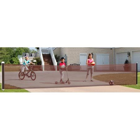 Black Retractable Driveway Guard B87356