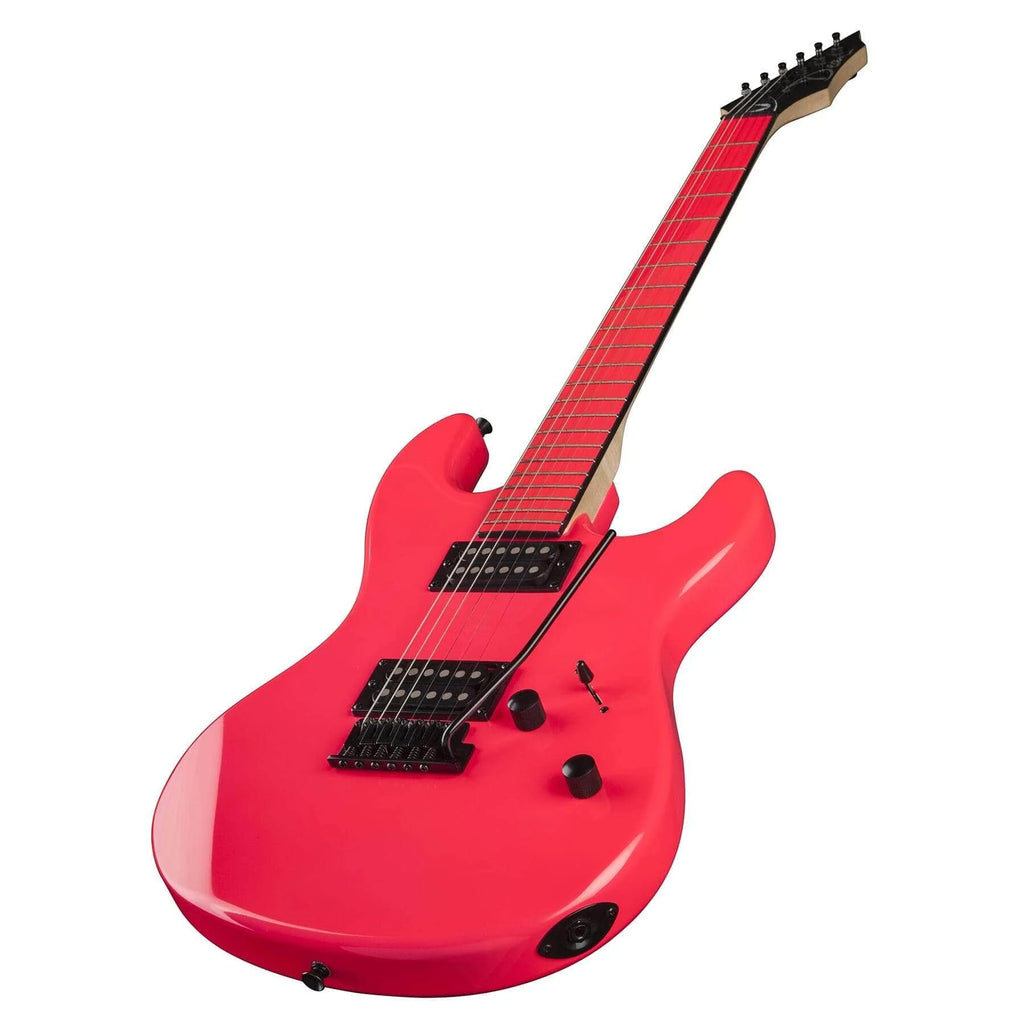 Fluorescent Pink Electric Guitar I369