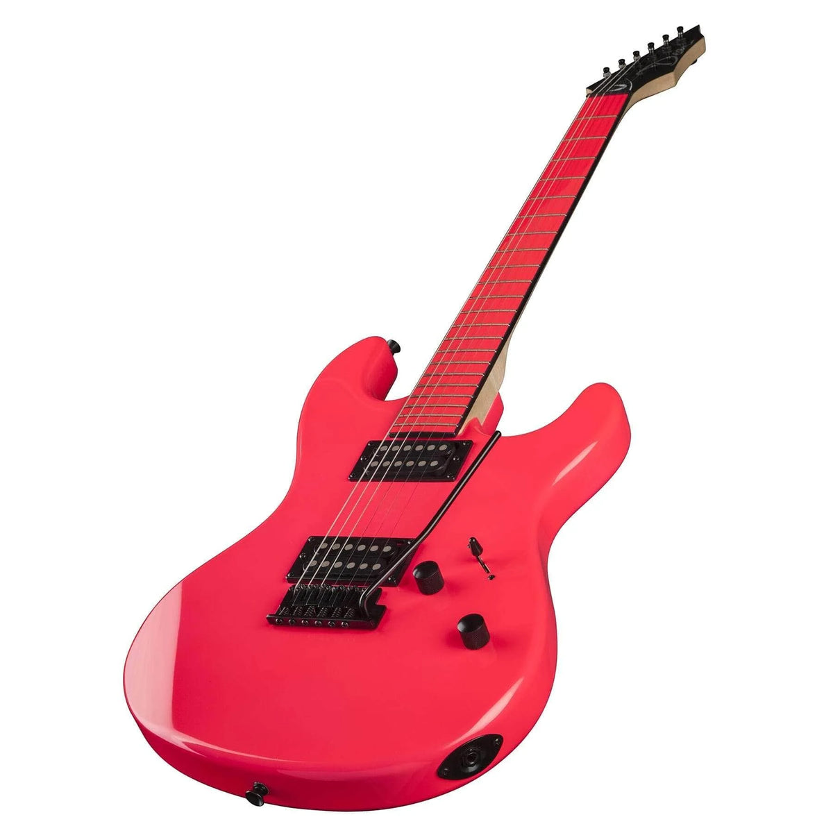 Fluorescent Pink Electric Guitar I369