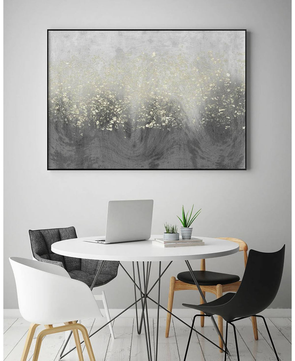 20x22 x 16x22 Framed Canvas Q158