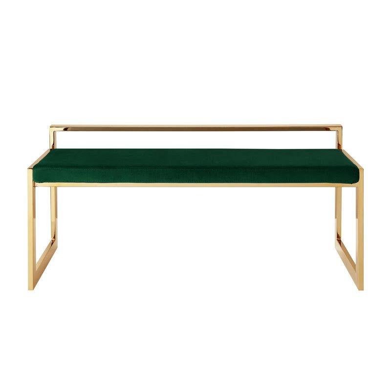 Velvet Bench Green Gold N949140