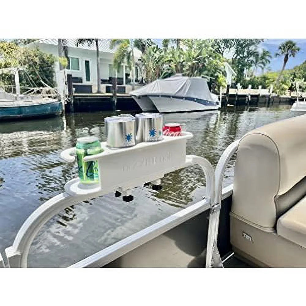 Pontoon Rail Mount Boat Cup Holder H2719