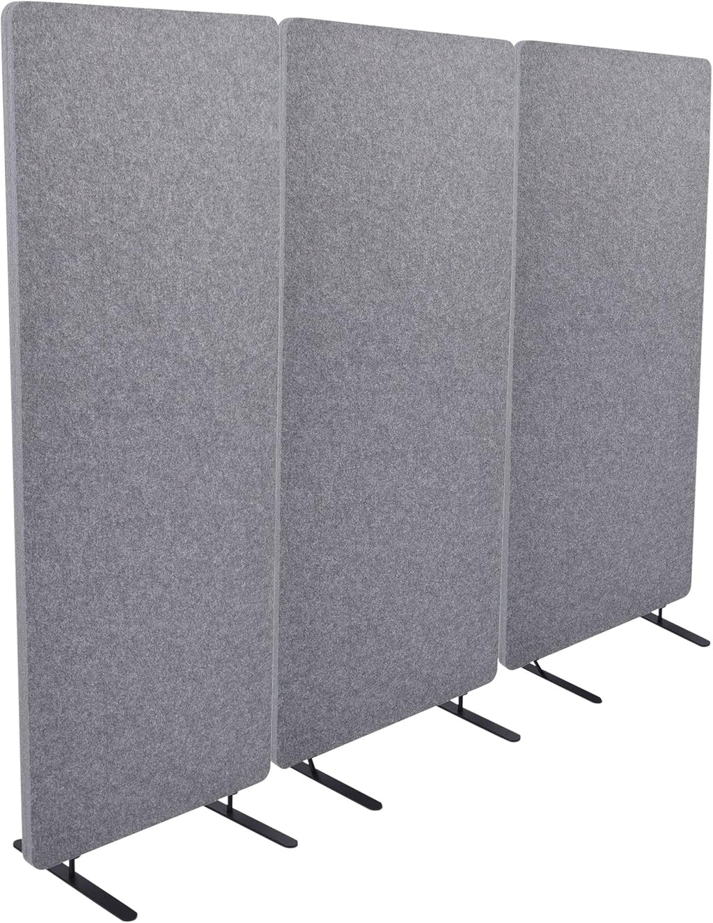 Castle Gray 24 X 62 Freestanding Acoustic Room Divider U8120