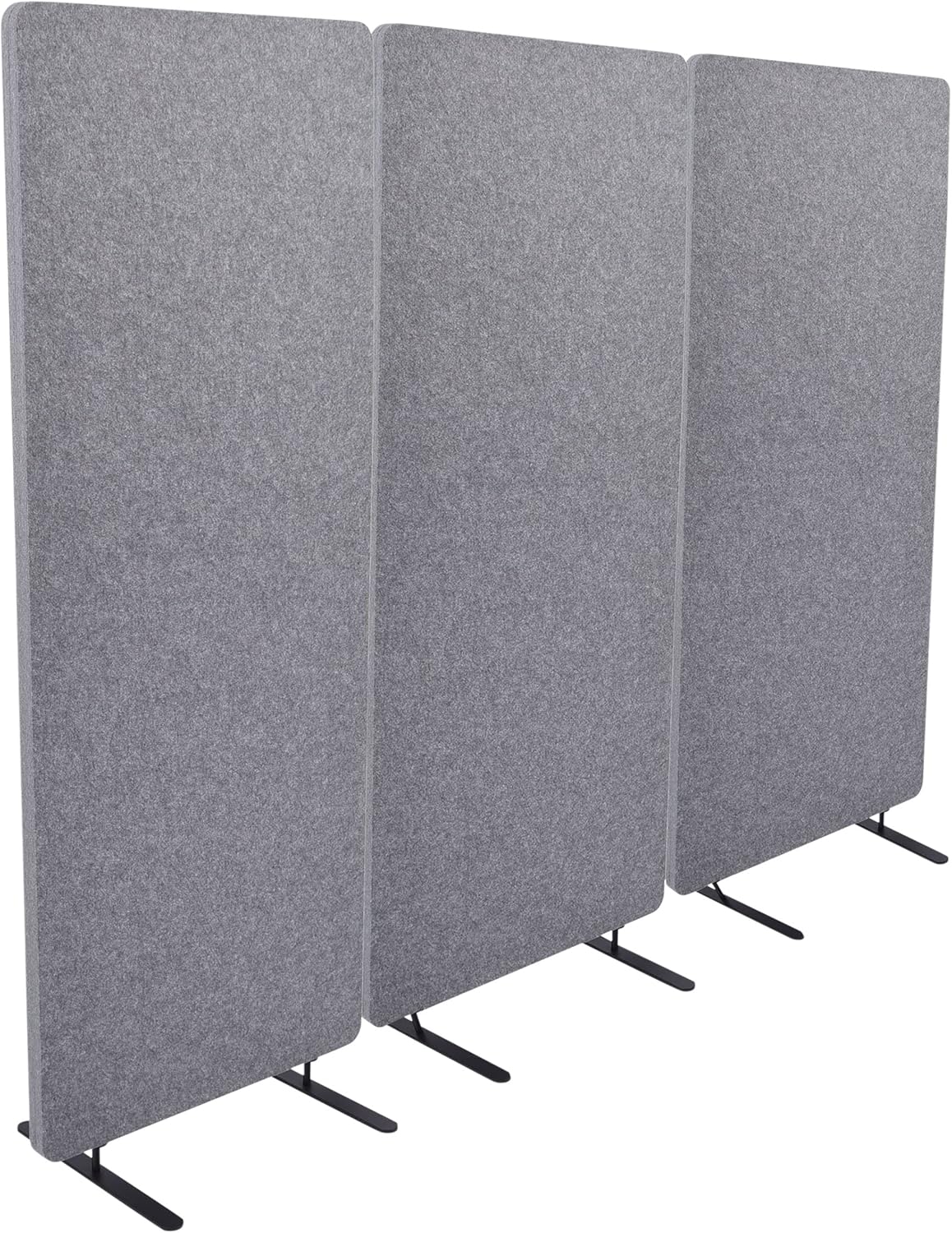 Castle Gray 24 X 62 Freestanding Acoustic Room Divider U8120