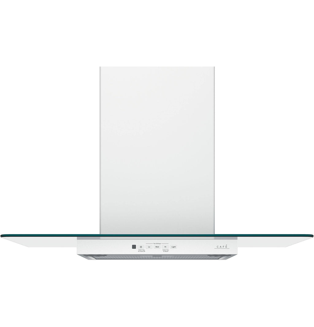 White Matte Wall Mount Range Hood W46150