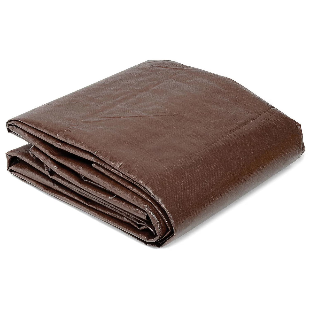 Brown 10'W x 10'L 8 oz. Tarp M228