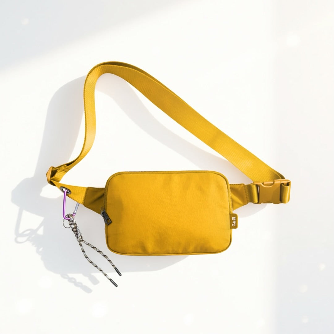 Duo Iris 57" Adjustable Long Strap Crossbody Bag (#1140-14) - By Iris & Rainbow