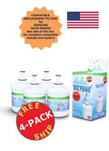 Water and Ice Filter, 4 Pack U4273