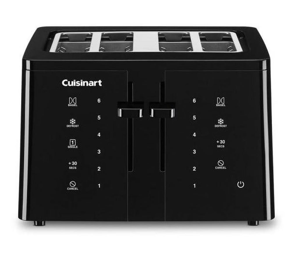 Black Wide Slot Toaster P56159