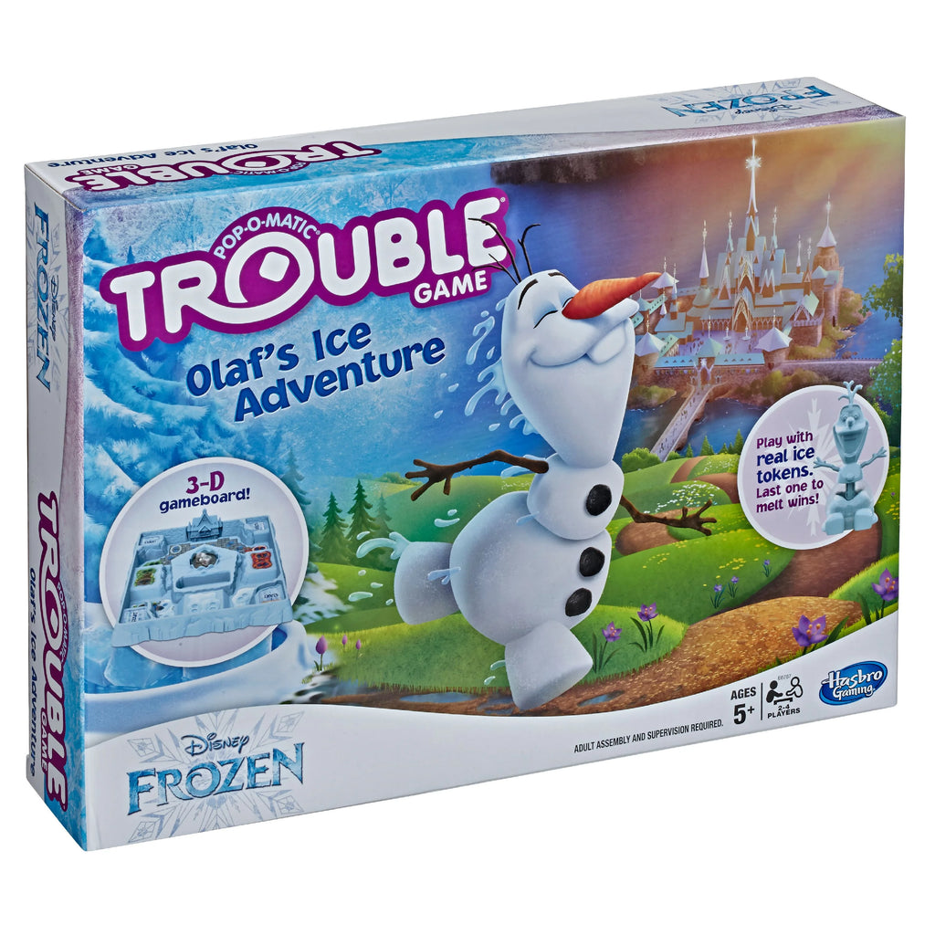 Trouble Disney Frozen Olaf's Ice Adventure Game I76326