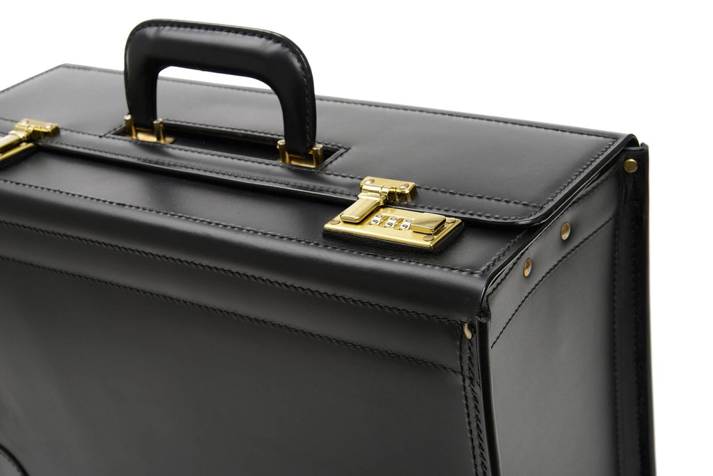 Black Leather Catalog Case R806