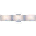 Chrome 3-Light Bathbar Sconce K9370