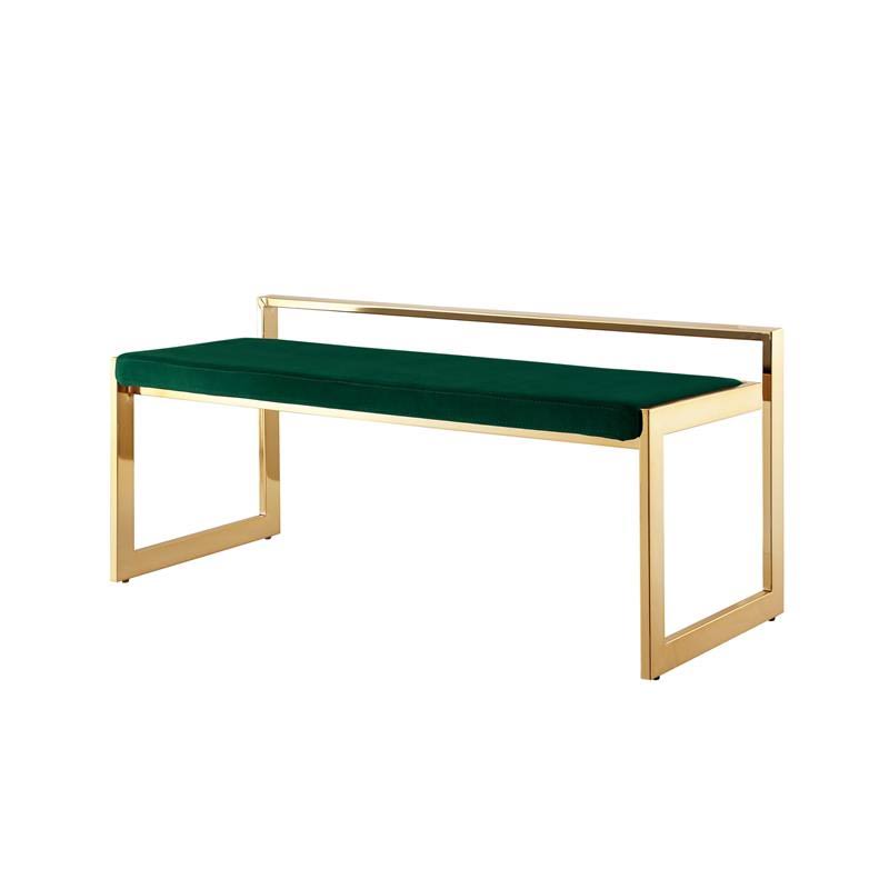 Velvet Bench Green Gold N949140