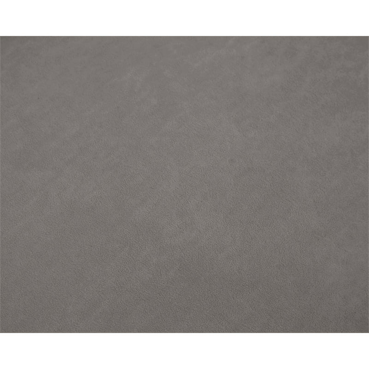 Gray Velvet Modular 2 Piece Armless Loveseat T802051