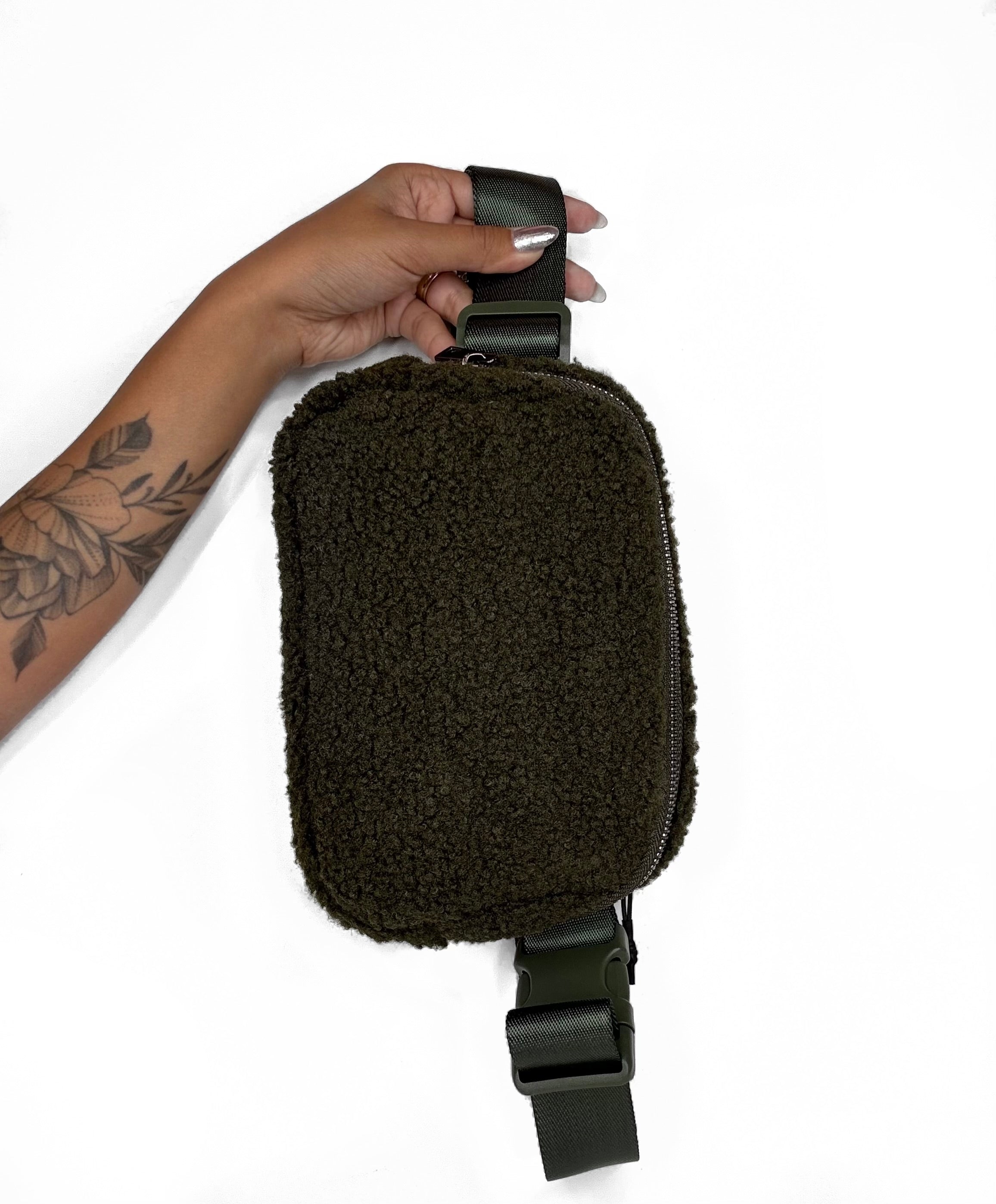 Sherpa Iris Long Strap Crossbody Bag (0140F#) - By Iris & Rainbow