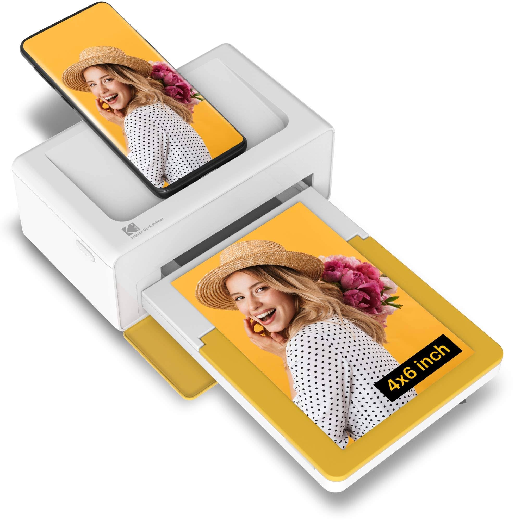 Photo Printer Dock Bluetooth Postcard Size W9198