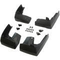Mud Flaps Splash Guards Front and Rear Molded 4pc Full Set W738598