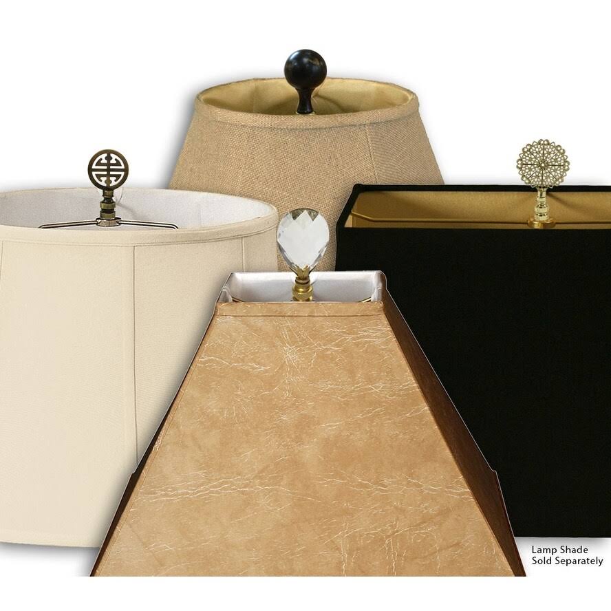 Black Square Cut Corner Bell Lamp Shade, Set of 2 J166