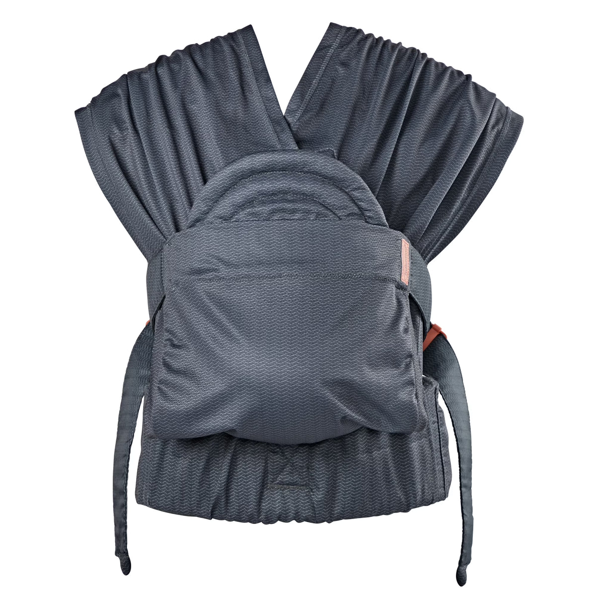 Adjustable Hybrid Wrap Carrier with Quilted Privacy Cover and Storage Pouch M749
