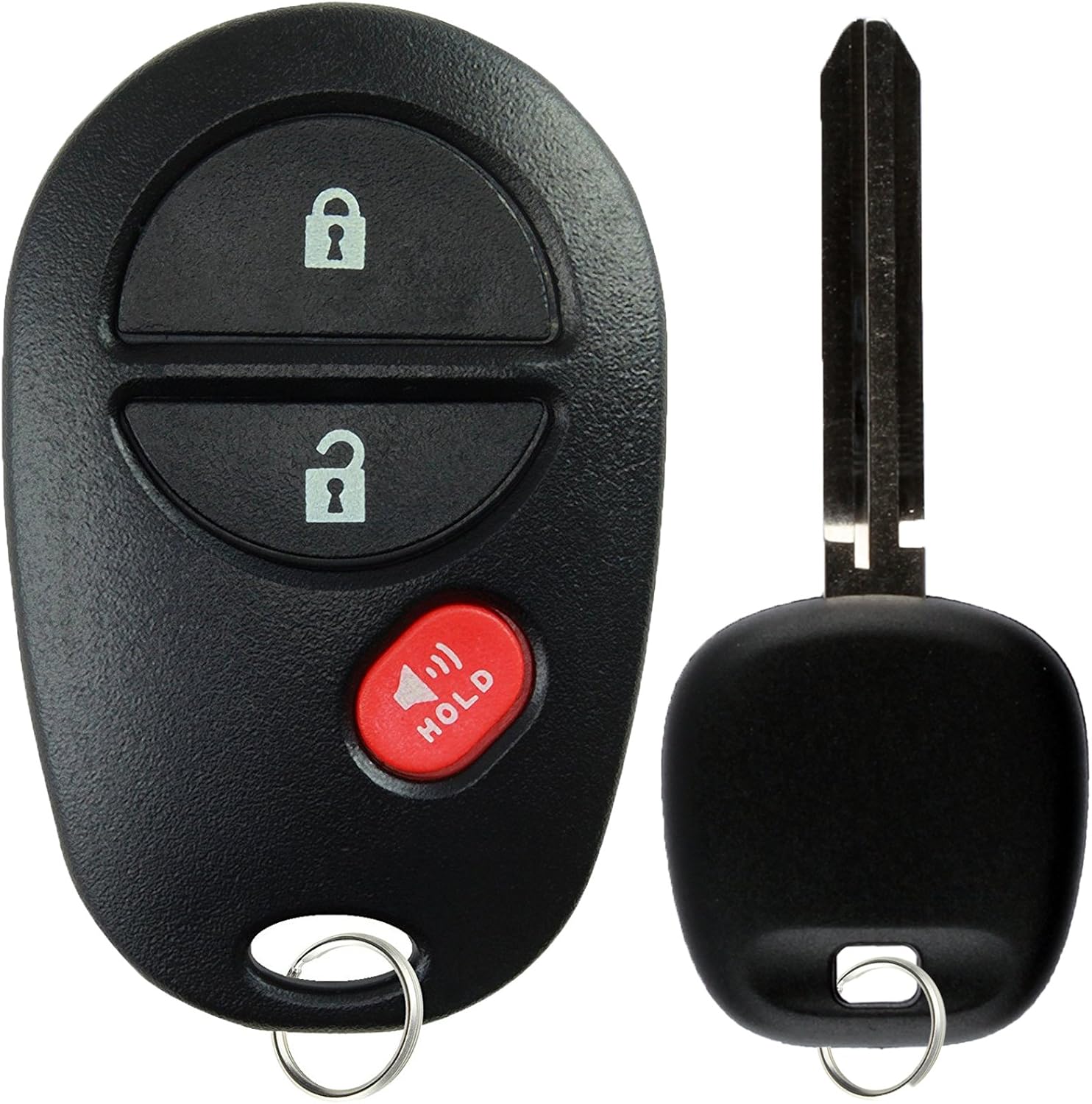 Keyless Entry Remote Car Key Blank Pack of 2 A450