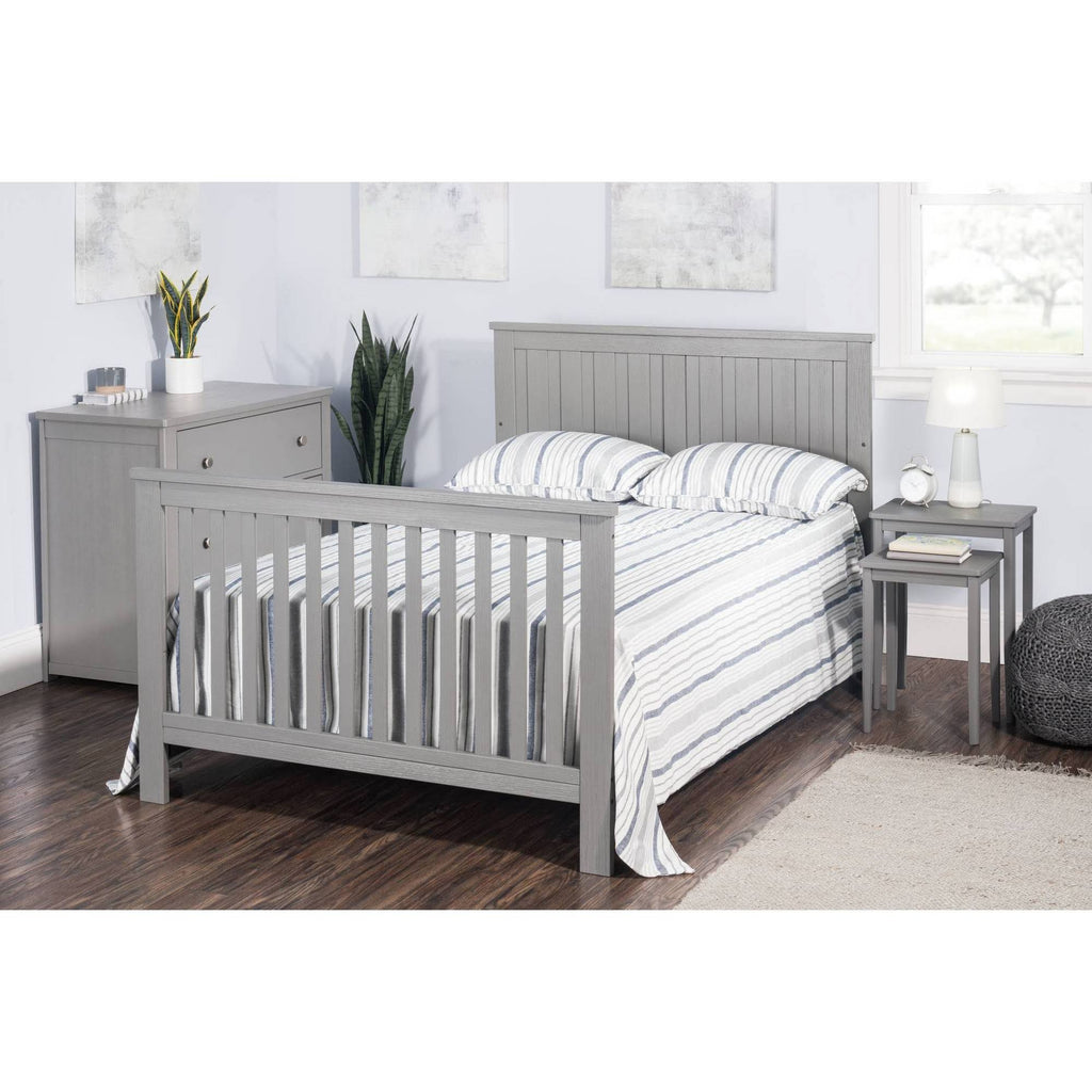 Brushed Pebble 4-in-1 Convertible Crib S18939