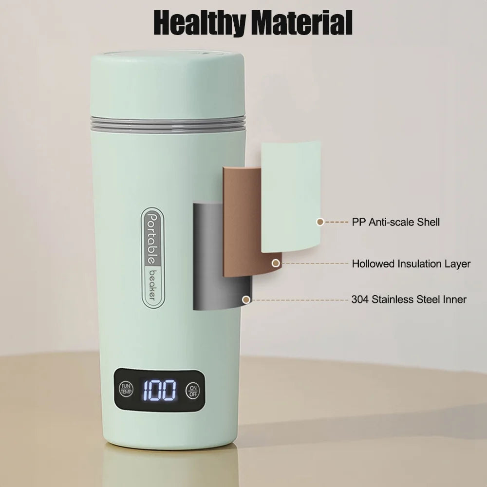 350ml Stainless Steel Portable Electric Kettle J515044