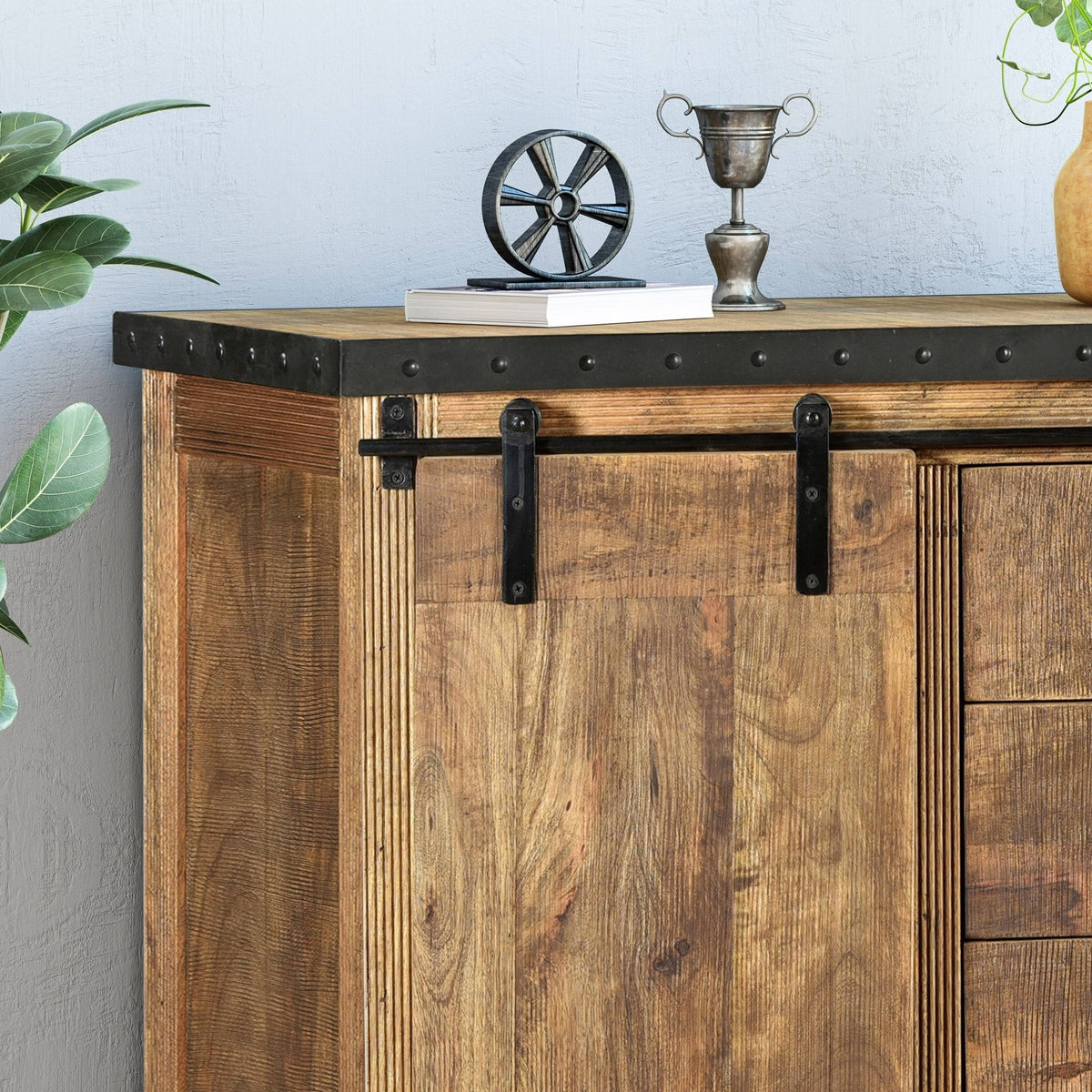 Mango Wood Cabinet Z90362
