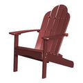 Cherry Wood Plastic Adirondack Chair D65714