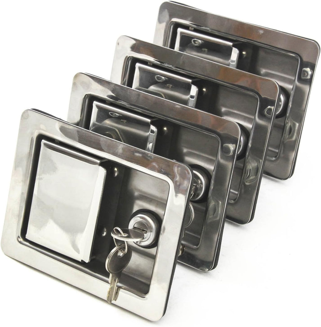 Stainless Door Lock Handle Latch for Toolbox RV Z88472