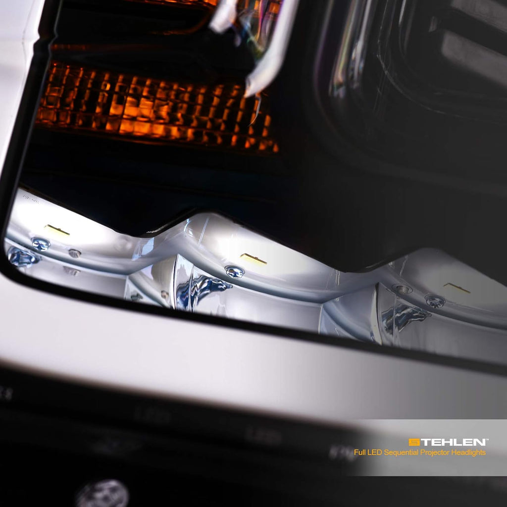Full LED Sequential Tri Projector Headlights T51823