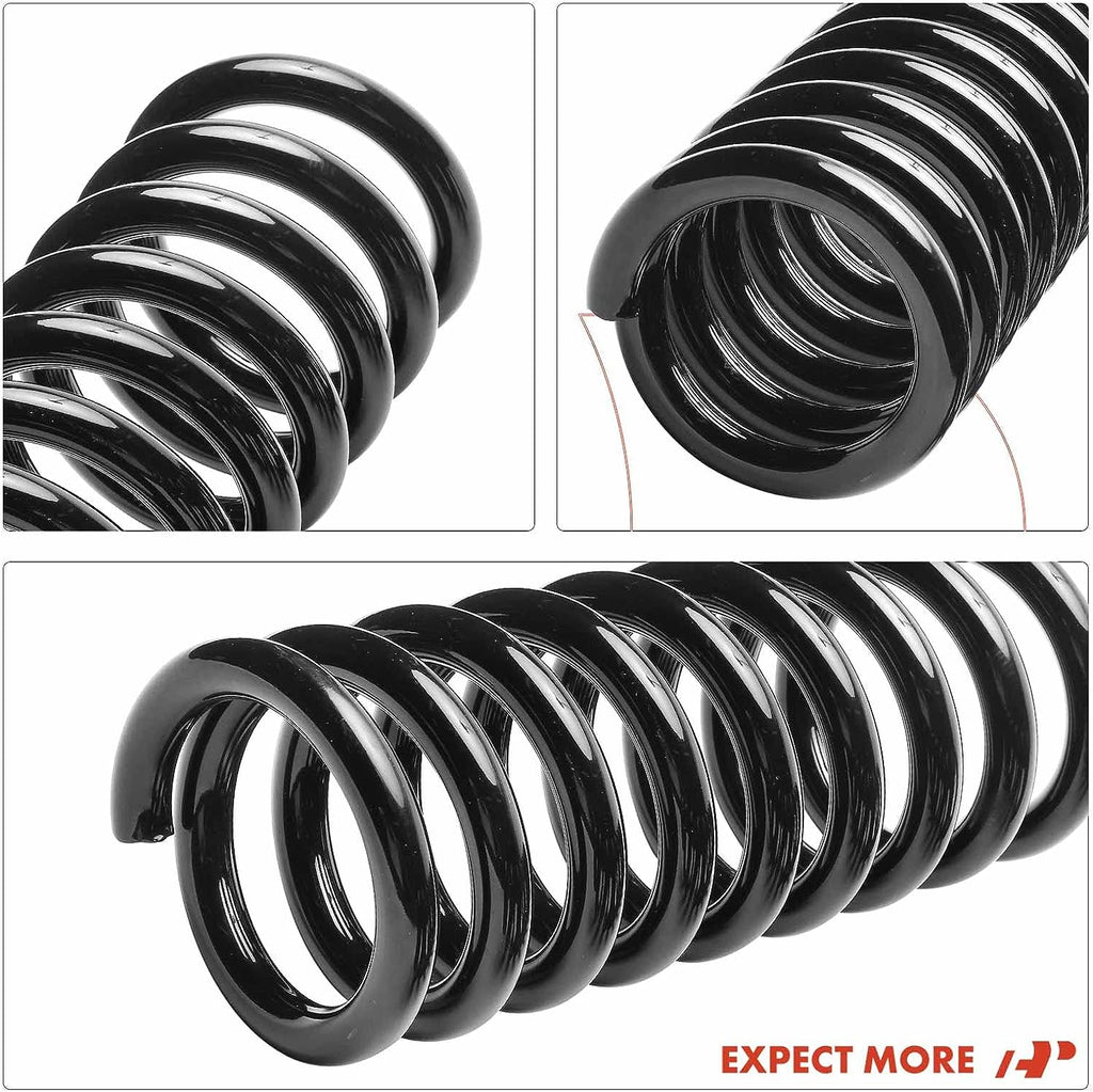 2Pcs Rear Left and Right Suspension Coil Spring Set M548135