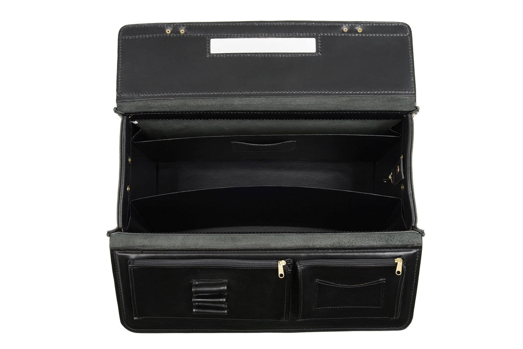 Black Leather Catalog Case R806