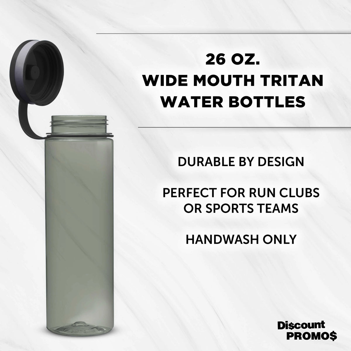 26 oz Set of 10 BPA Free Water Bottles B1447
