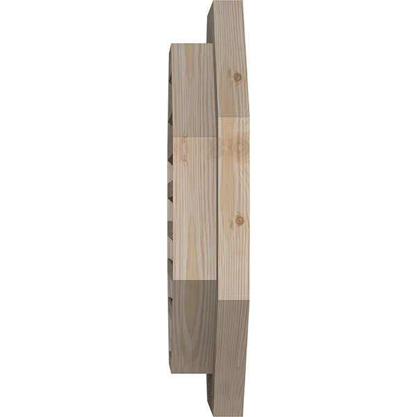 Primed Octagonal Gable Vent J8609