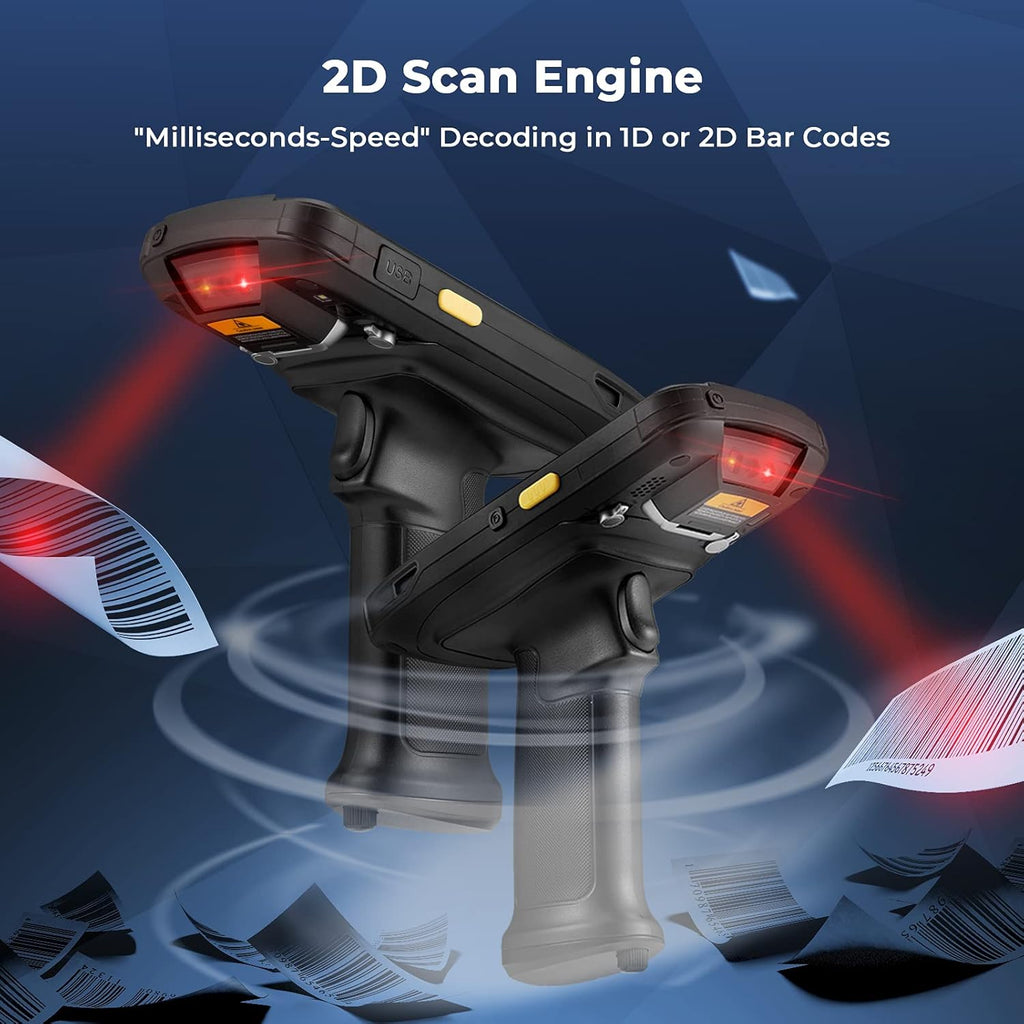 Android 10 Barcode Scanner with Numeric Keypad E22036