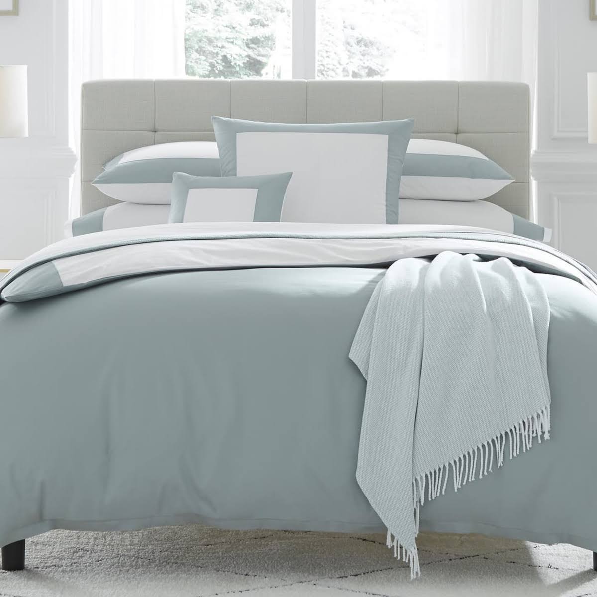 Standard Sham - White/Poolside V66758