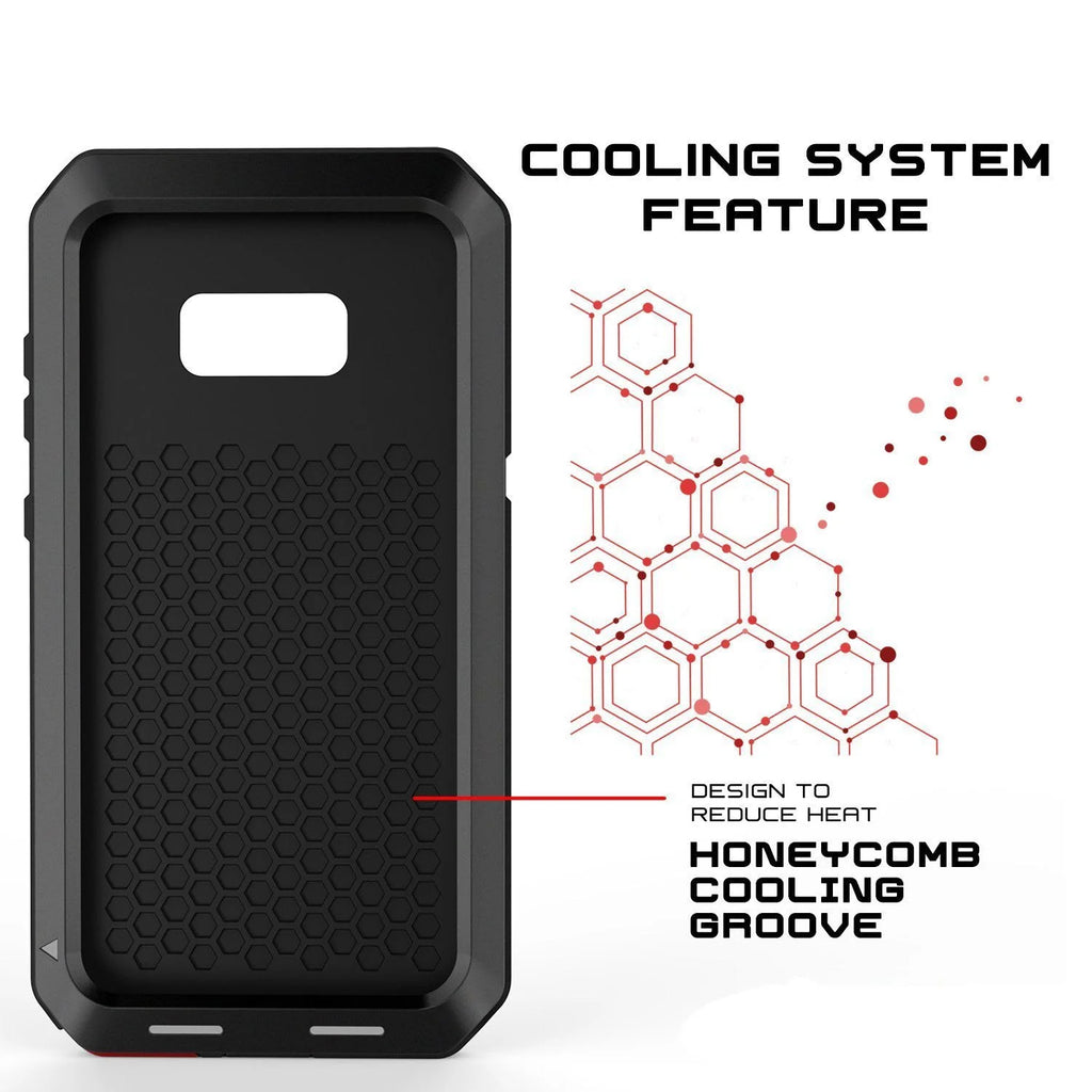 Silver Heavy Duty Aluminum Metal Case for Samsung Galaxy S21 Plus D182476