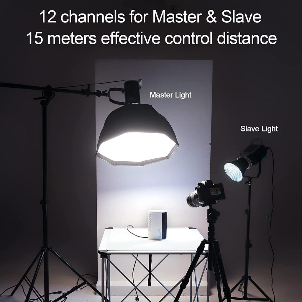 200W 5600K LED Video Light with DMX/Bluetooth App Control F803