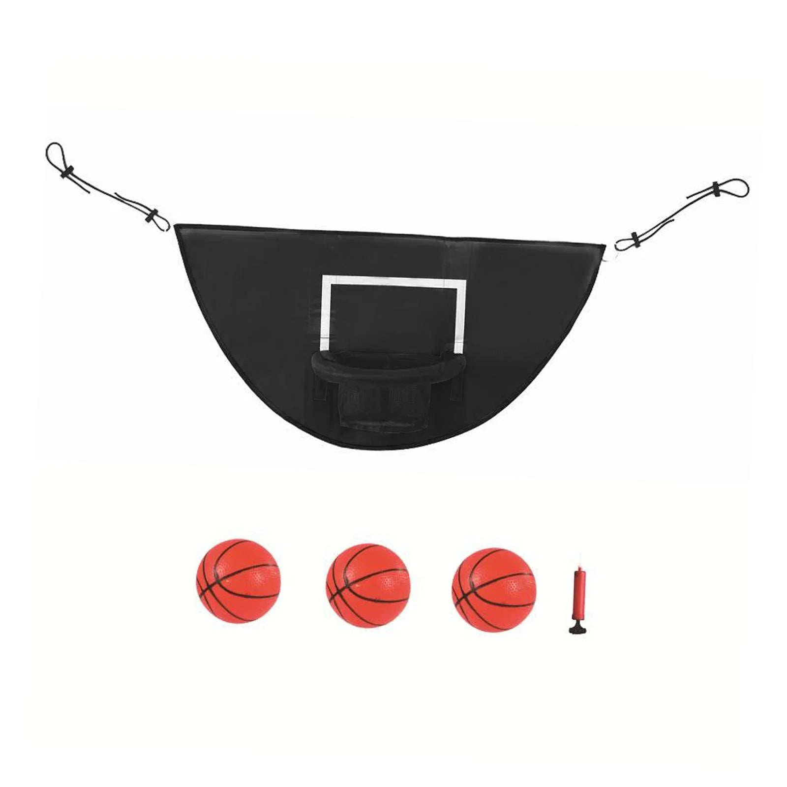 Black Trampoline Basketball Hoop Toy Set G683