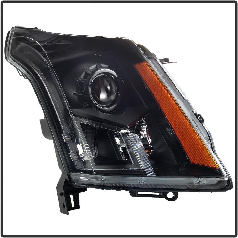 Black Halogen Headlights X7842