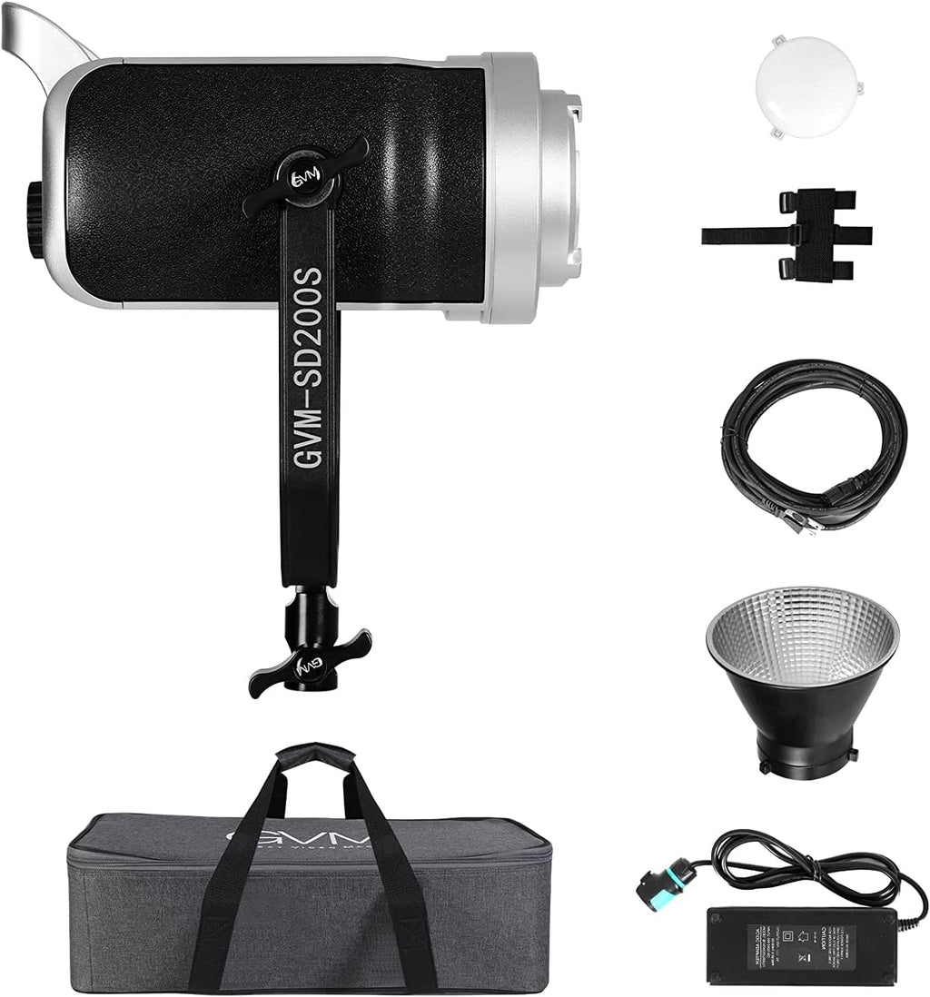 200W 5600K LED Video Light with DMX/Bluetooth App Control F803