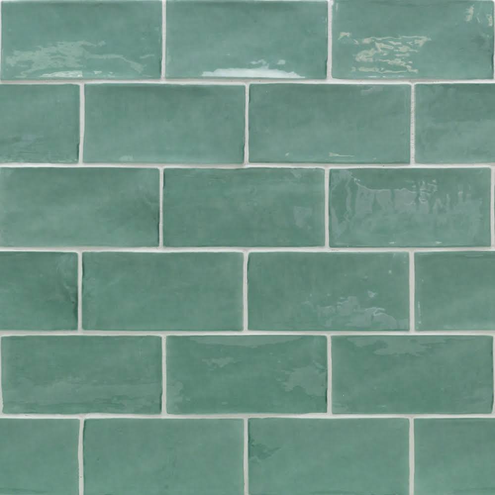 Green Lake Ceramic Subway Tile Q1673