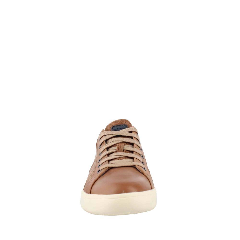 Dark Tan Men&s Tie Shoes W4635